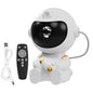 LED Star Galaxies Projector Night Light Astronaut Starry Sky Bedroom Room Decor Children's Gift - LED Atmosphere Creating Lamp
