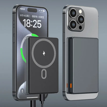 5000mAh PD20W Wireless 15W Powerbank Charger Power 10000mah External bank bateria Portable Ultra Slim Backup Battery