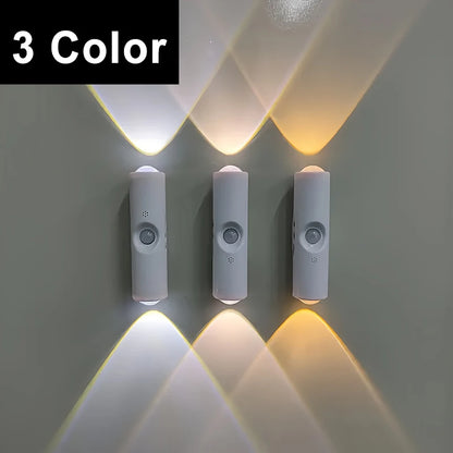 Modern Indoor Wall Lamps with Both and Warm Light Features Suitable for Corridors Bedrooms Wardrobes Tables, Staircases Cabinets