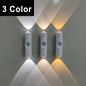 Modern Indoor Wall Lamps with Both and Warm Light Features Suitable for Corridors Bedrooms Wardrobes Tables, Staircases Cabinets