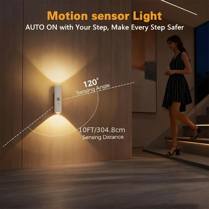 Modern Indoor Wall Lamps with Both and Warm Light Features Suitable for Corridors Bedrooms Wardrobes Tables, Staircases Cabinets