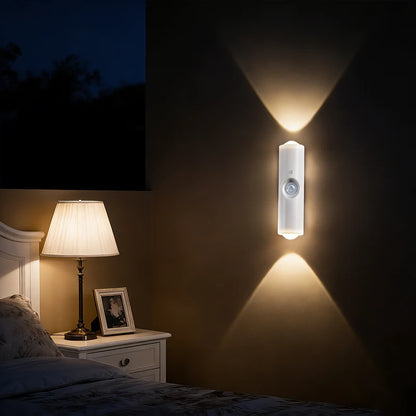 Modern Indoor Wall Lamps with Both and Warm Light Features Suitable for Corridors Bedrooms Wardrobes Tables, Staircases Cabinets